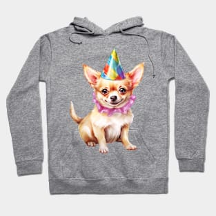 Birthday Chihuahua Dog Hoodie